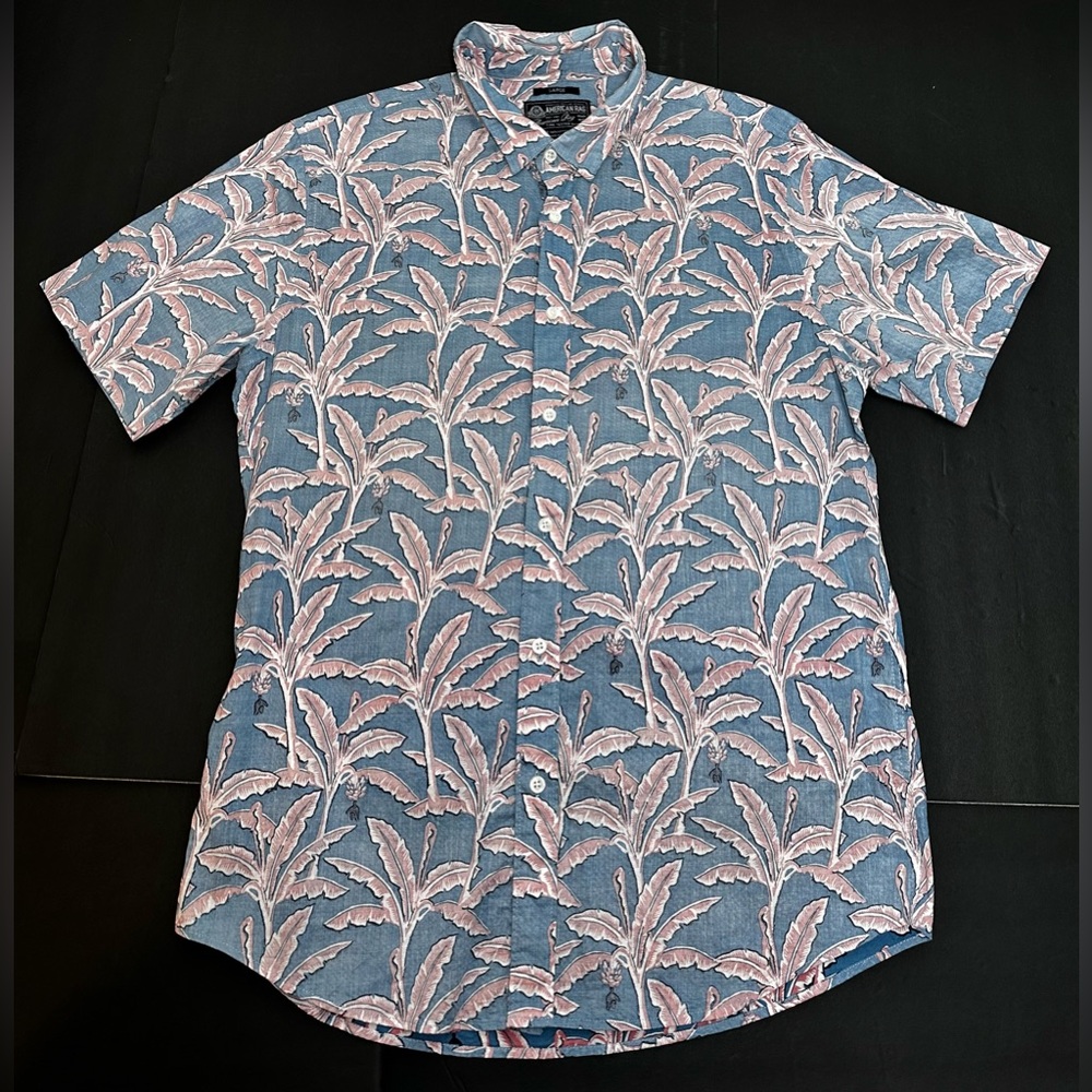 American Rag Short Sleeve Button-Up Shirt – Size Large